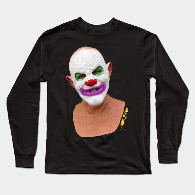 Pickles the Carnie - Circus Clown Long Sleeve T-Shirt by CFXMasks